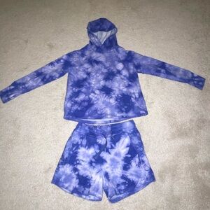 2 Piece adorable tie dye outfit